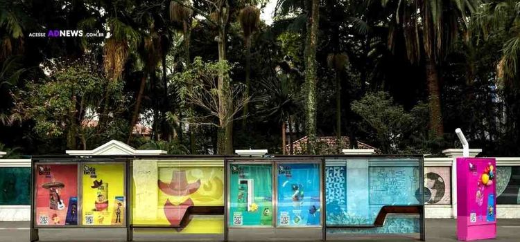 Ambev coloca suco Do Bemzinho gigante em mobiliário da Otima