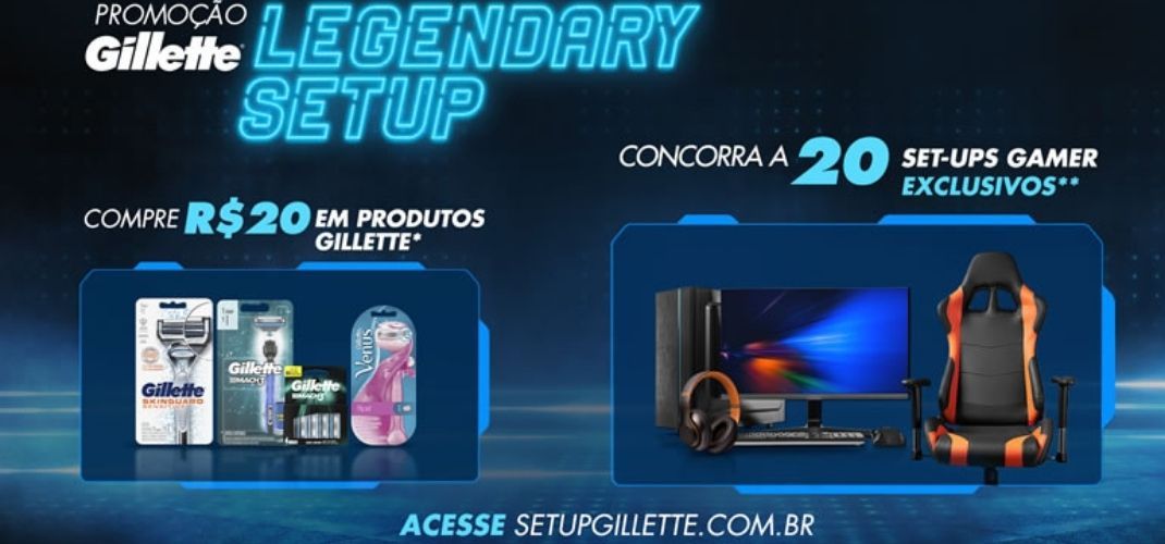 Gillette lança promoção para o universo de e-Sports