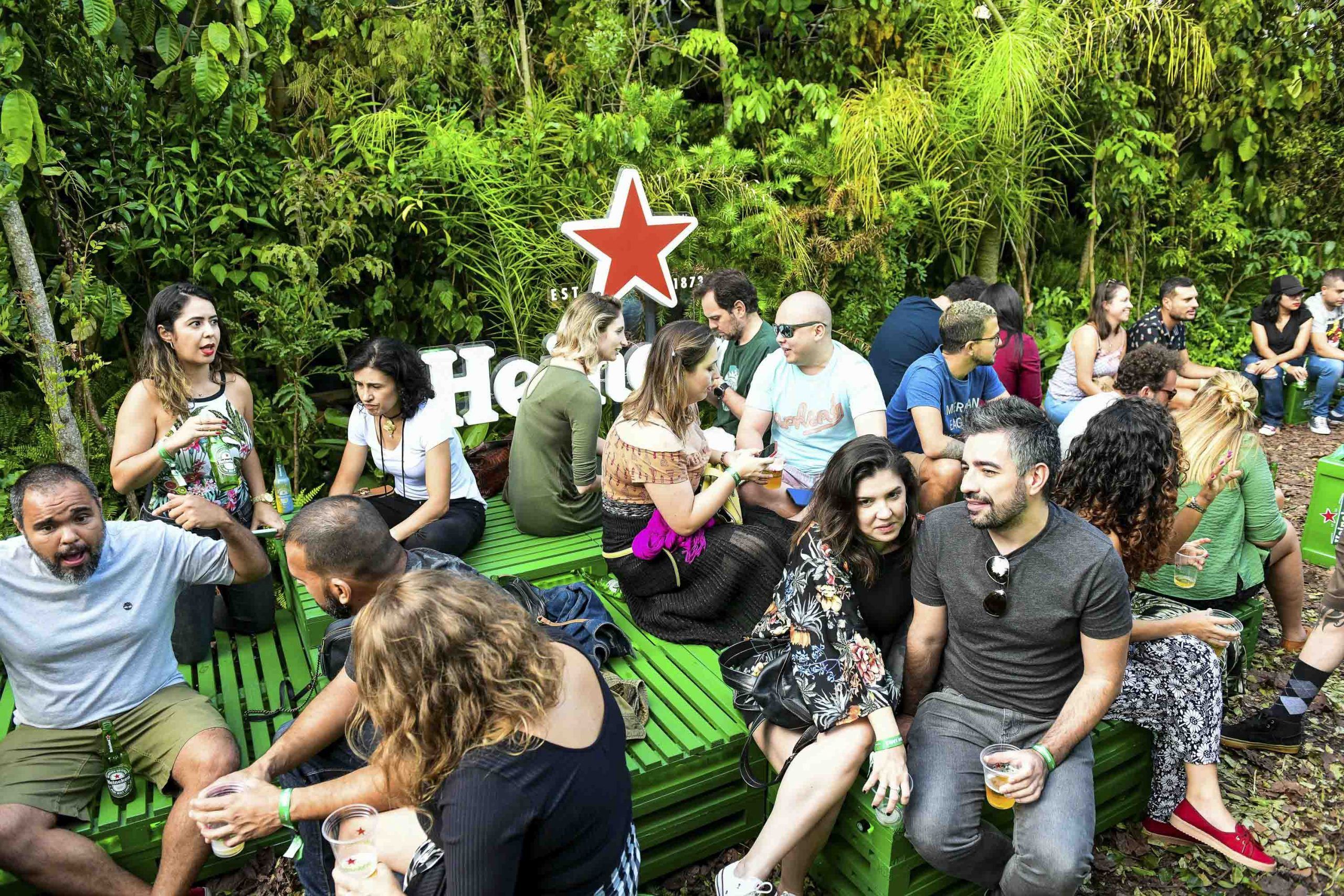 Heineken Urban Jungle reconecta a sociedade com a natureza 