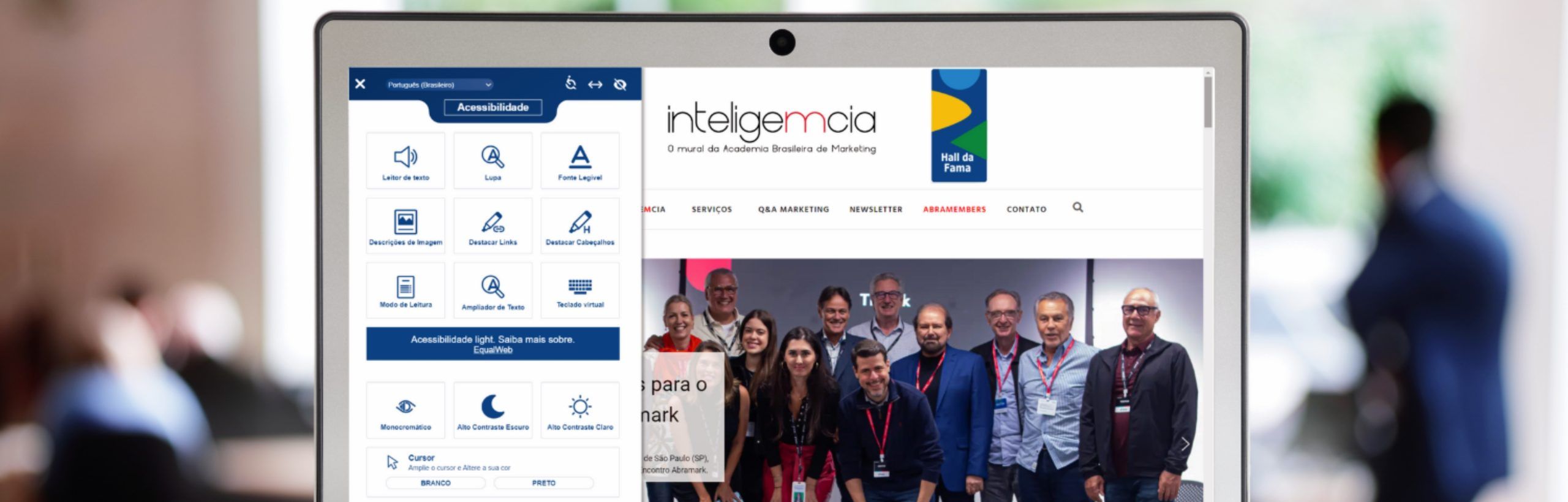 Portal da Abramark inova e promove inclusão digital