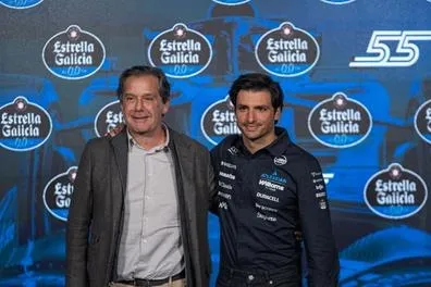 Carlos Sainz e Estrella Galicia 0,0 celebram parceria histórica rumo à temporada 2026 da Fórmula 1