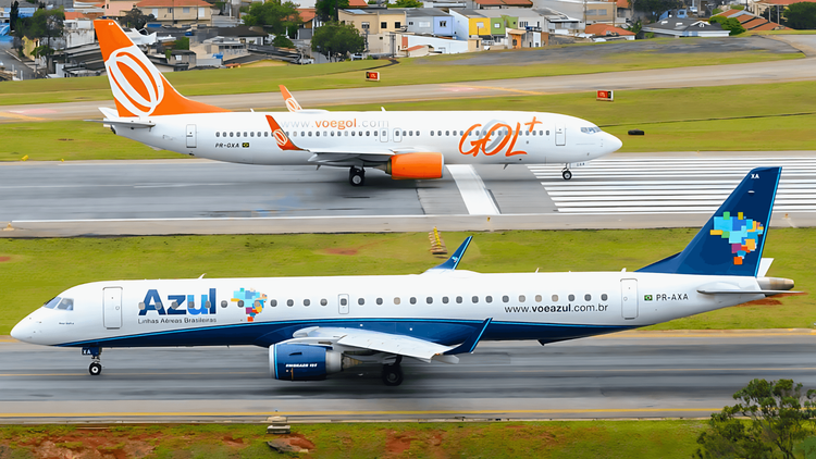 Em meio à rumores de fusão, Gol e Azul anunciam acordo de codeshare