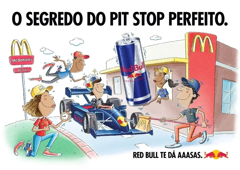McDonald’s e Red Bull anunciam parceria inédita com ativações no GP de São Paulo