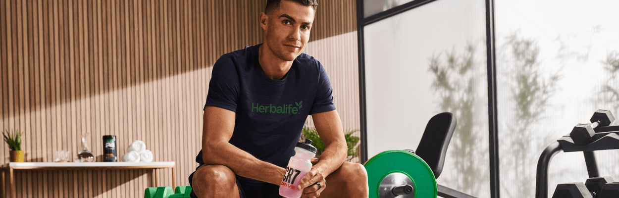 Herbalife renova parceria de uma década com CR7