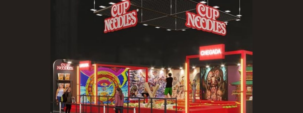 NISSIN terá ativação com obstáculos e parceria inédita com Artists’ Valley na CCXP