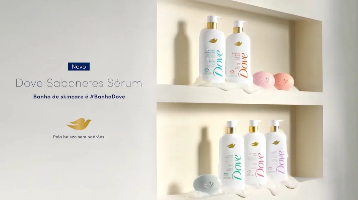 Dove aposta na criação de uma nova categoria de skincare e transforma o banho em plataforma de marketing