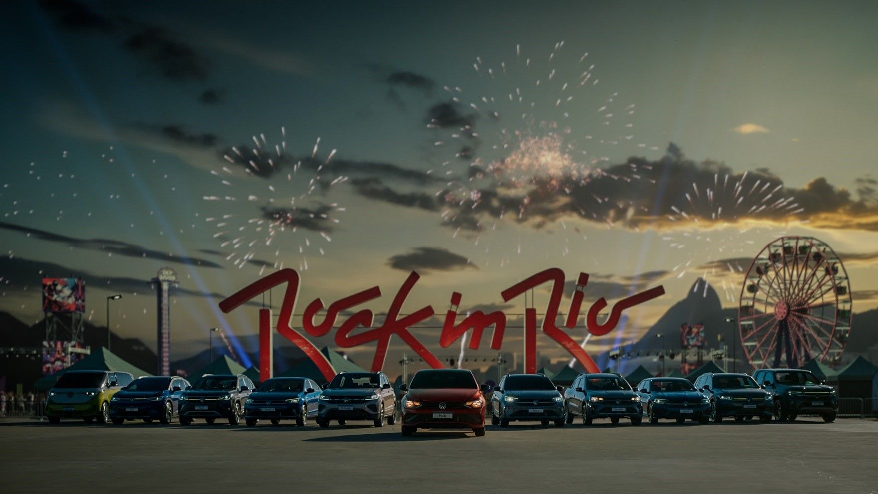 Ao som de Deep Purple, VW lança campanha do Polo Rock in Rio