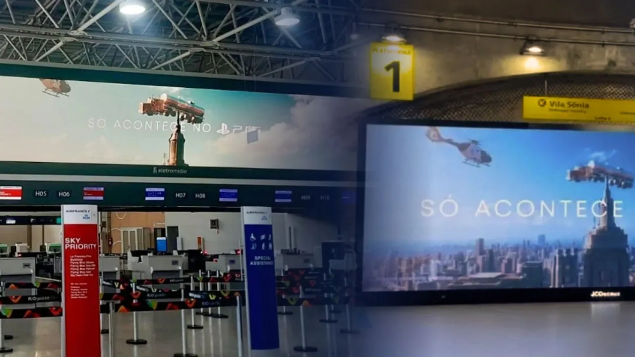 PlayStation leva campanha global “Só Acontece no PS5” às ruas de São Paulo e Rio