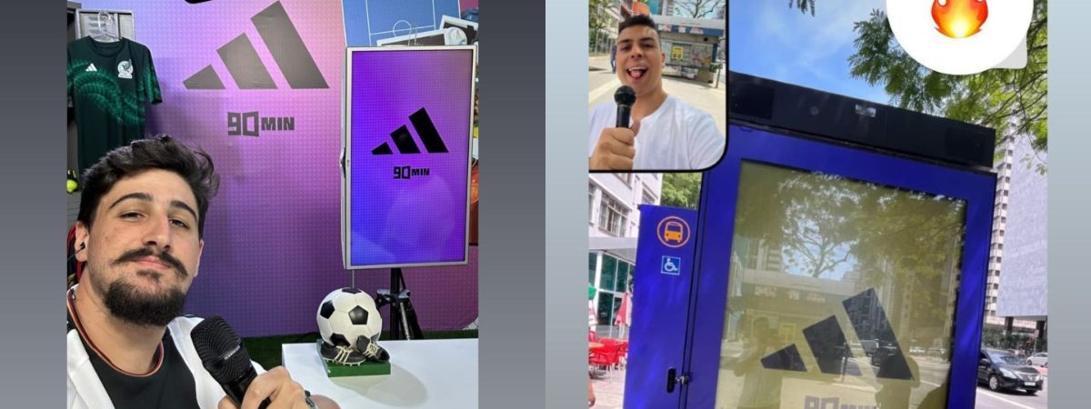 90min e adidas levam a Copa do Mundo para o Brasil