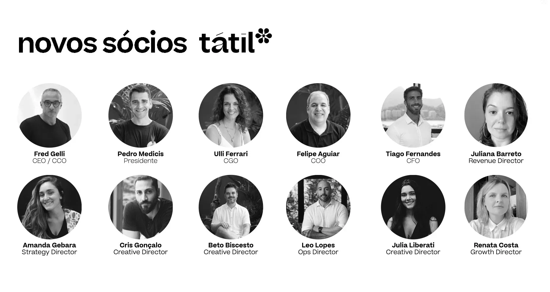 Tátil Design adota modelo de partnership e anuncia sete novos sócios