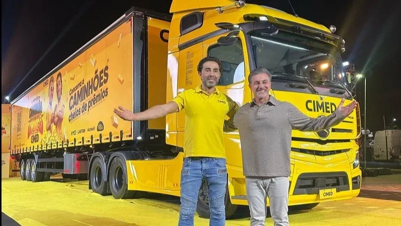 Cimed encerra campanha “Caminhão do Domingão” com recordes de engajamento e impacto comercial