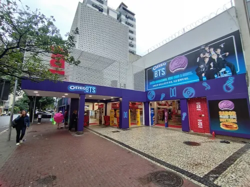Mondelēz e Americanas inauguram primeira loja flagship de Oreo BTS no Brasil