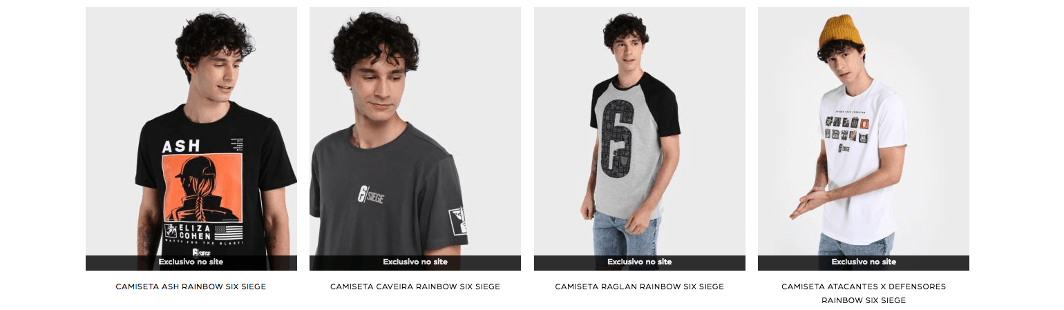 Ubisoft e Riachuelo apresentam coleção exclusiva de Rainbow Six Siege