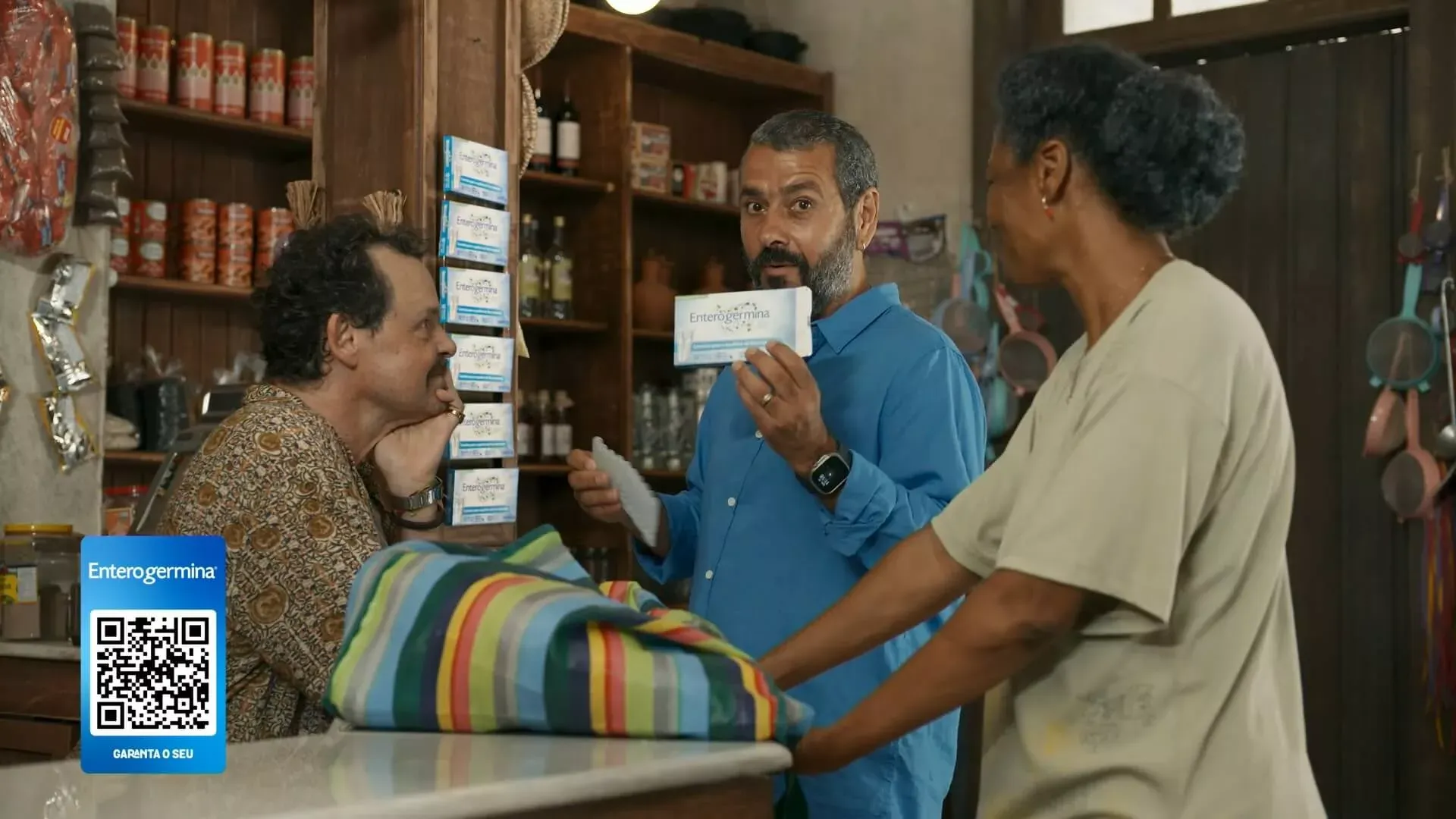 Enterogermina promove cuidados com a saúde na novela ‘Renascer’