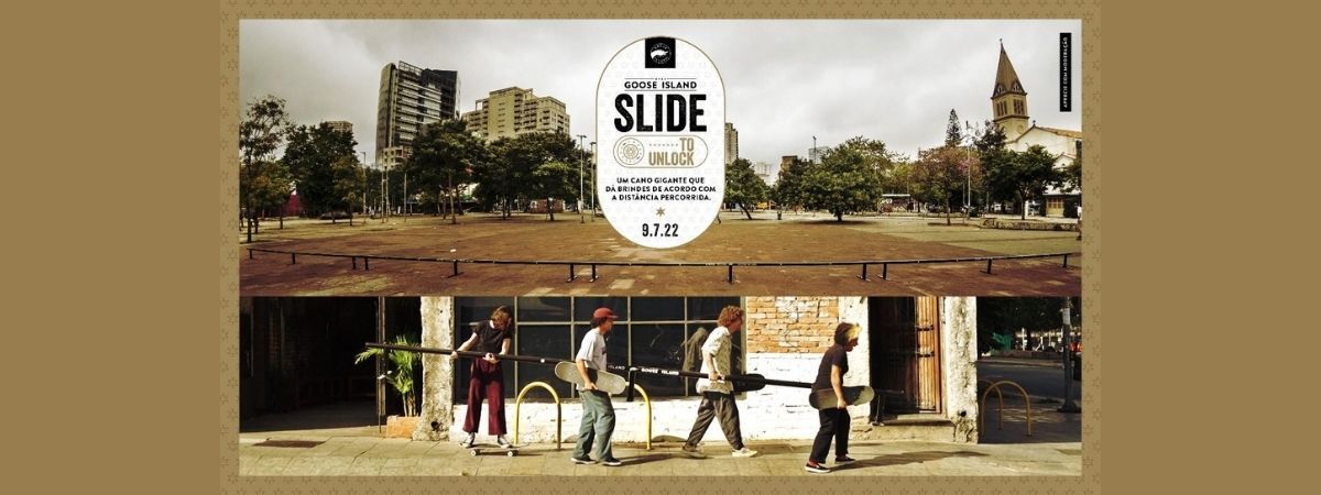 Goose Island inaugura o maior cano para manobras de skate conhecid