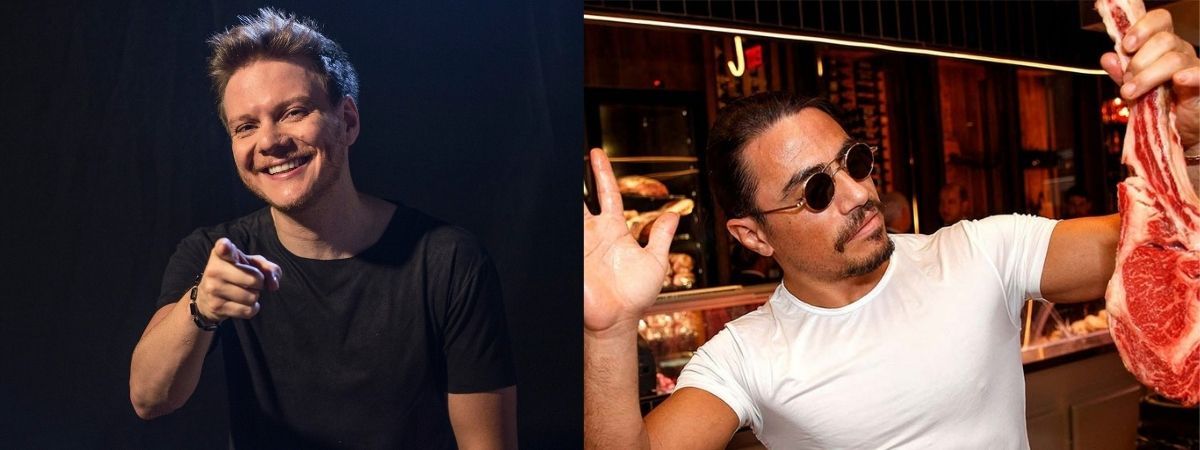 Marfrig une Michel Teló e Salt Bae em campanha