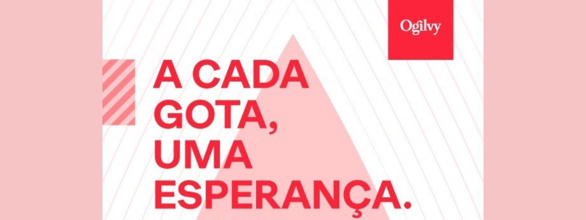 Ogilvy Brasil faz parceria com o Instituto Pró-sangue