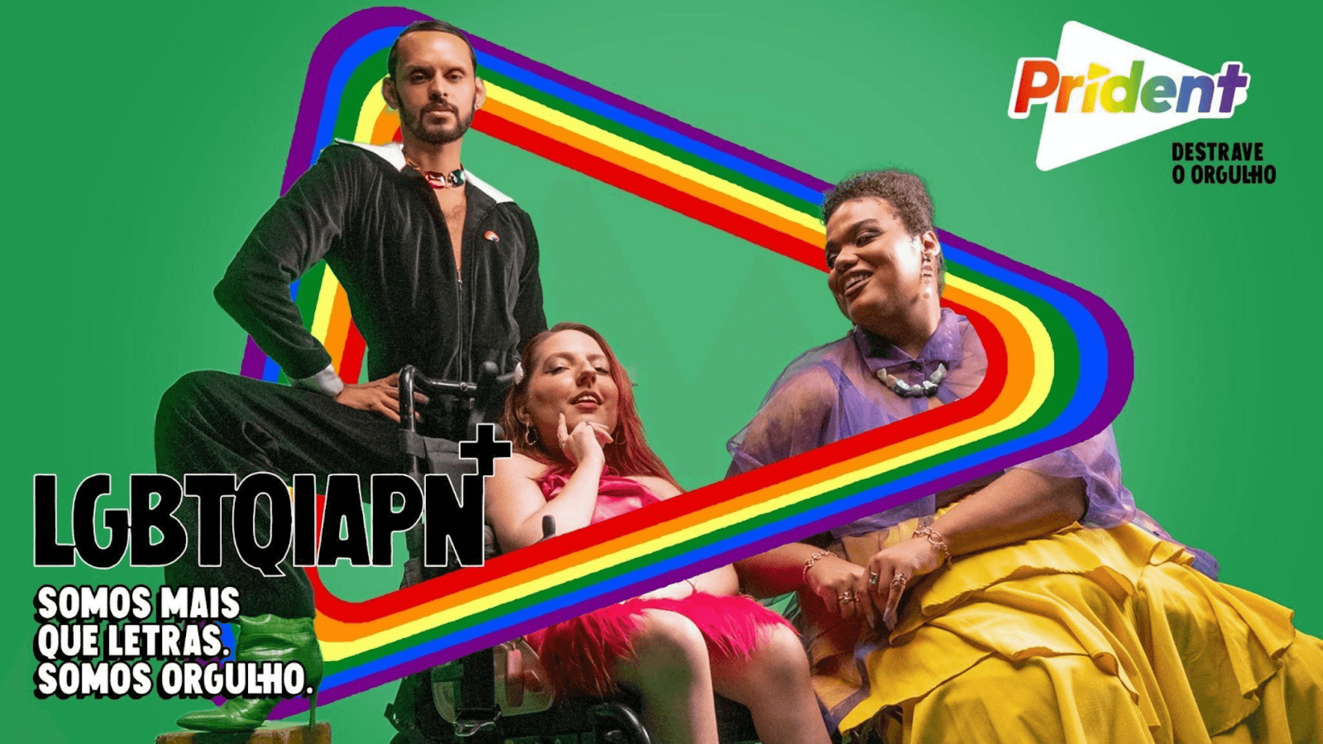 Trident se torna ‘Prident’ em campanha ‘Destrave o Orgulho’