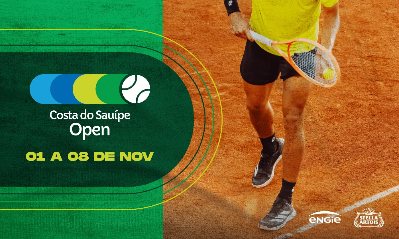 Costa do Sauípe Open transforma torneio de tênis em plataforma de experiências para marcas