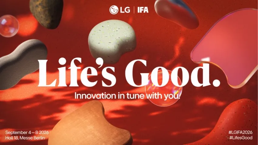 LG apresentará conceito de "Casa com IA" e novas TVs na IFA 2026 em Berlim