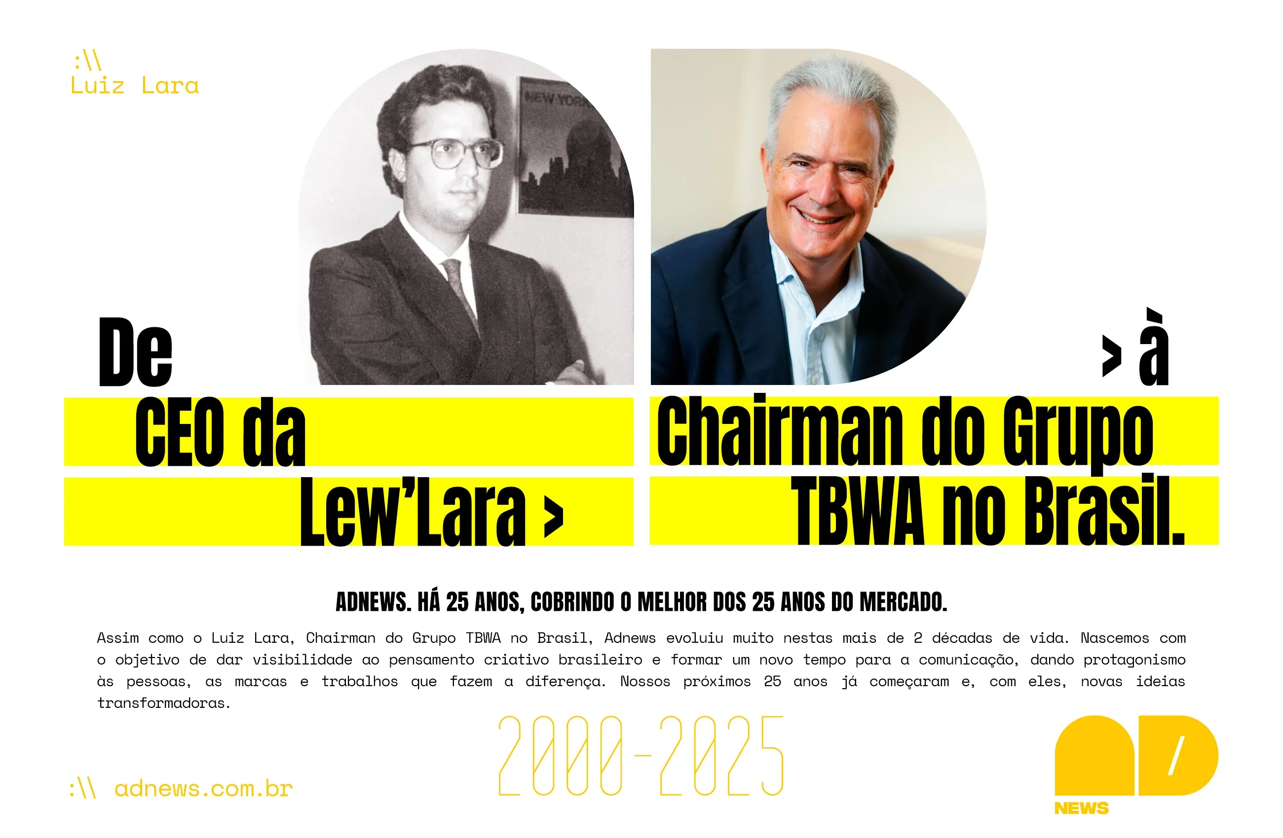 Luiz Lara: Quatro Décadas de Publicidade, Liderança e Conexão