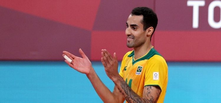 Douglas Souza, da Seleção de vôlei, é o novo agenciado da Mynd