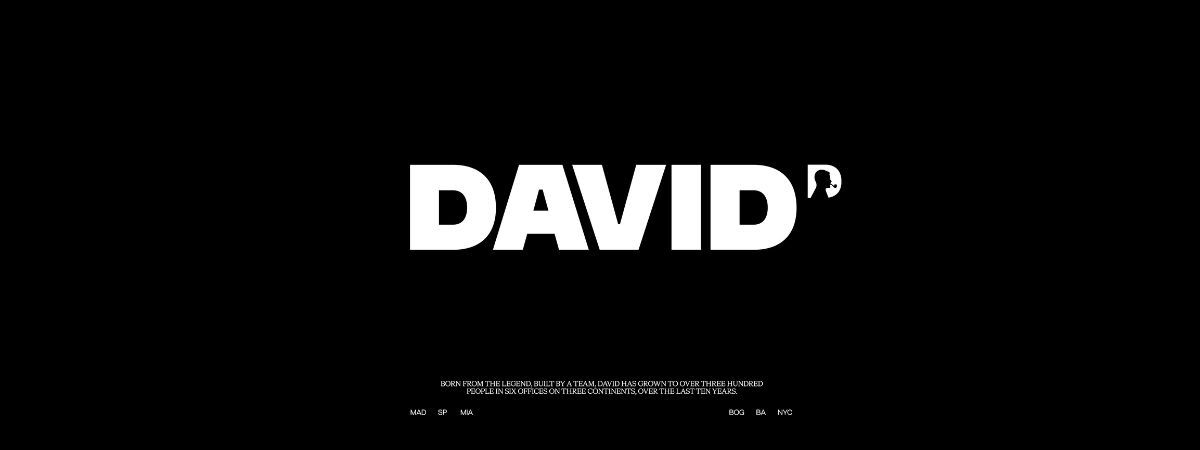 DAVID celebra 10 anos com nova marca