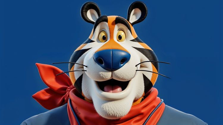 Sucrilhos apresenta primeiro Tigre Tony em 3D
