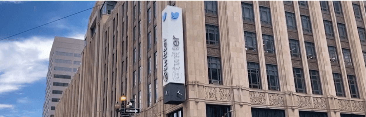 Rebranding do Twitter é interrompido pela chegada da polícia