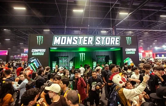 Monster Energy confirma patrocínio master na BGS 2026 e lança promoção com experiências exclusivas