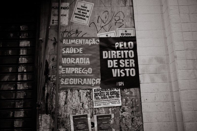 Eleições em São Paulo: ONG desafia sociedade a enxergar os invisíveis