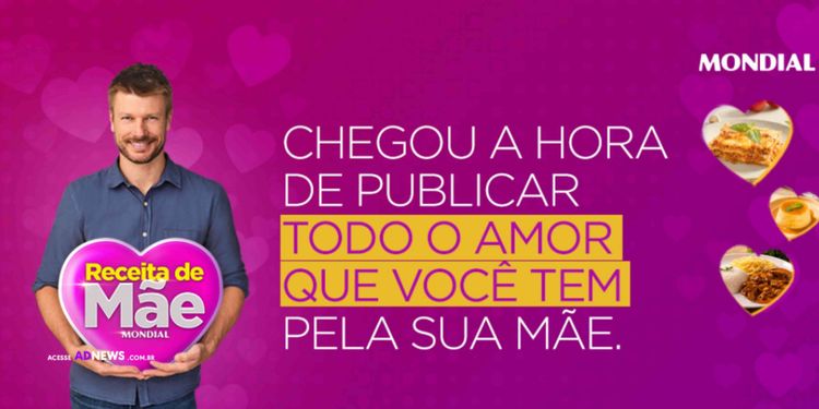 Mondial lança concurso para resgatar as histórias mais emocionantes no Dia das Mães