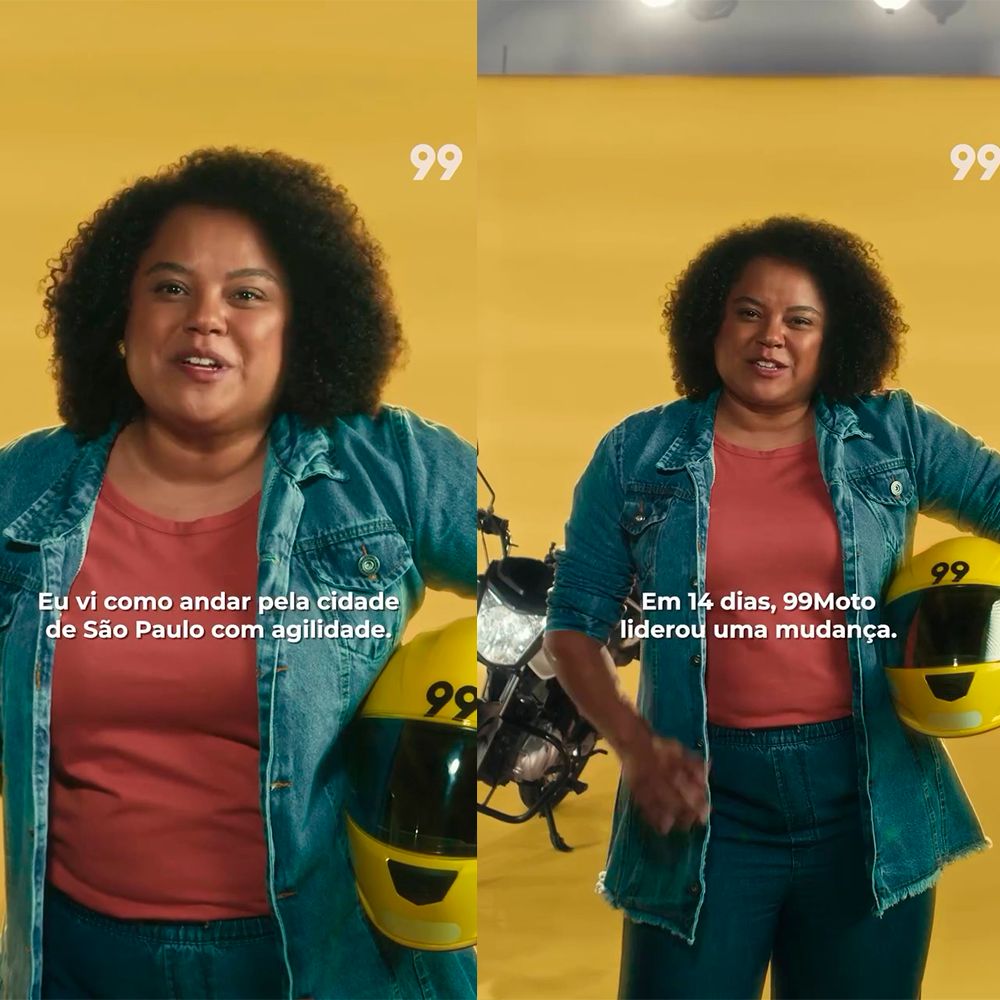 99Moto lança manifesto no intervalo do JN