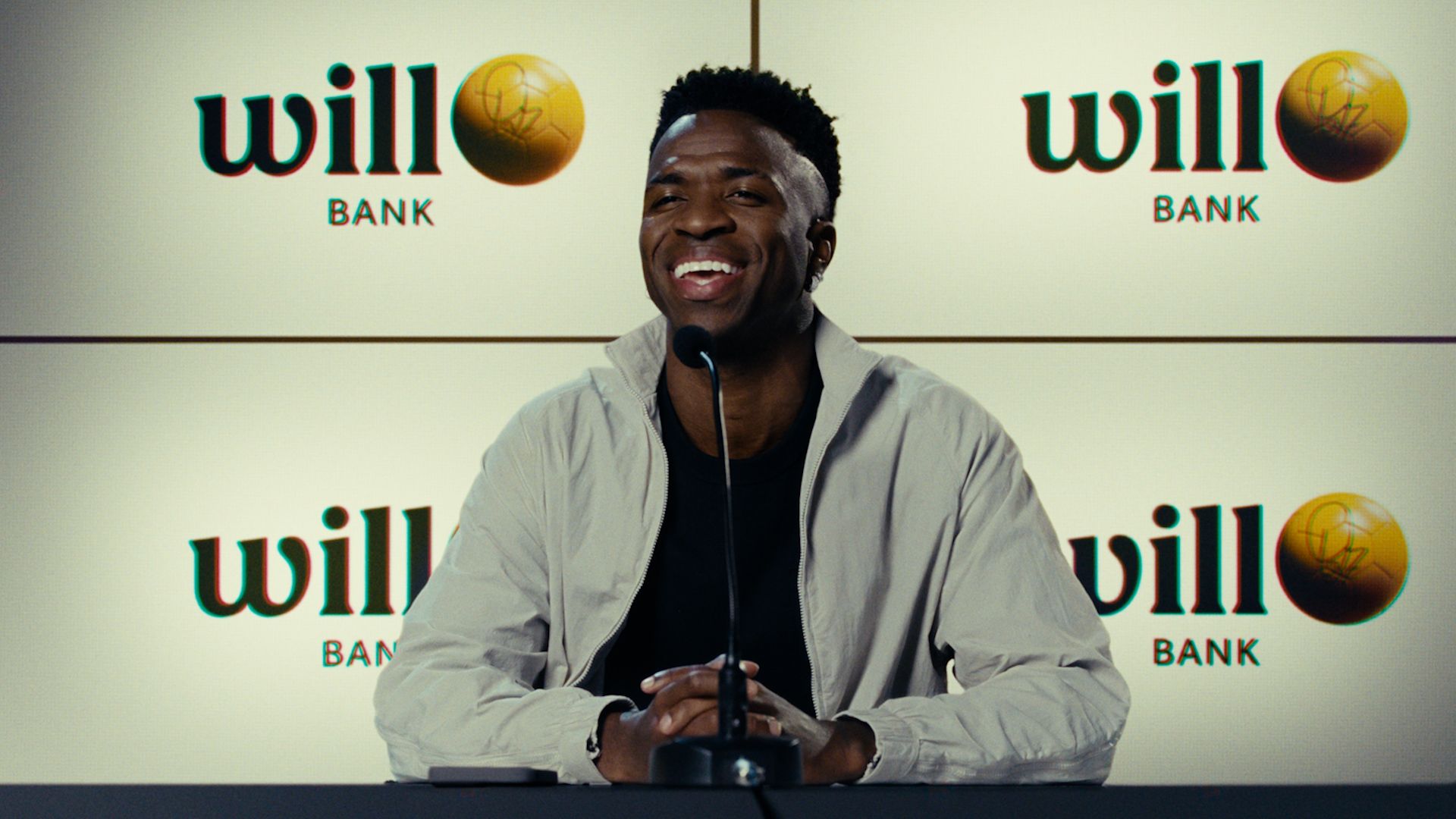 Vini Jr. estrela nova campanha do will bank