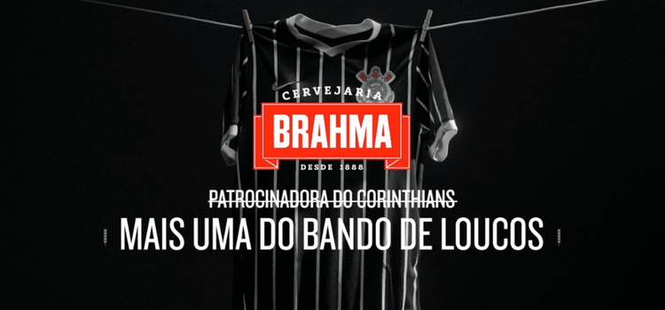 Tem reforço na área! Brahma é a nova cerveja oficial do Corinthians