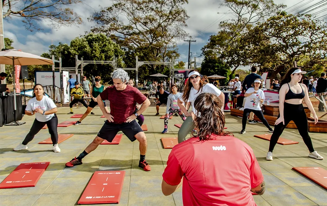 Evolve e Mude levam programação de bem-estar gratuita ao Parque da Cidade em Brasília