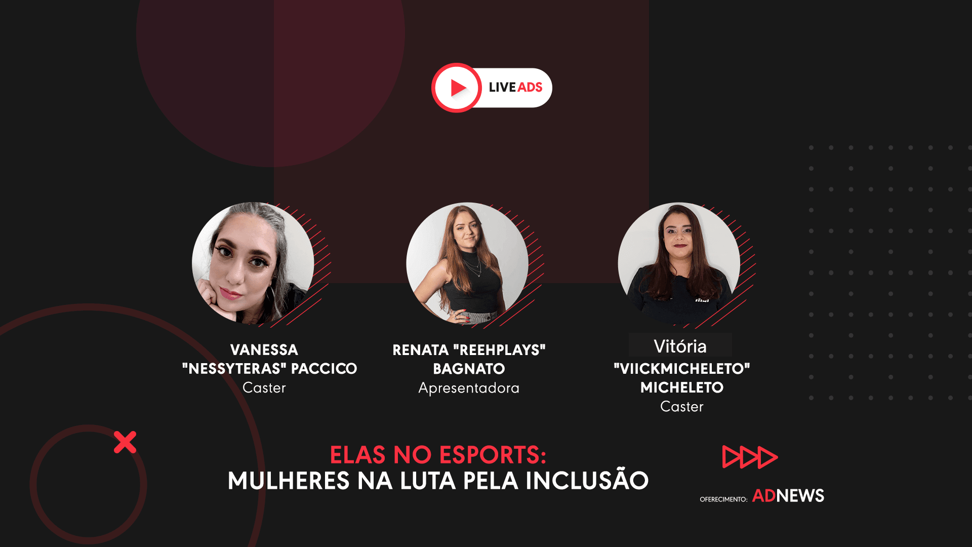 Elas no eSports: mulheres na luta pela inclusão | LIVEADS