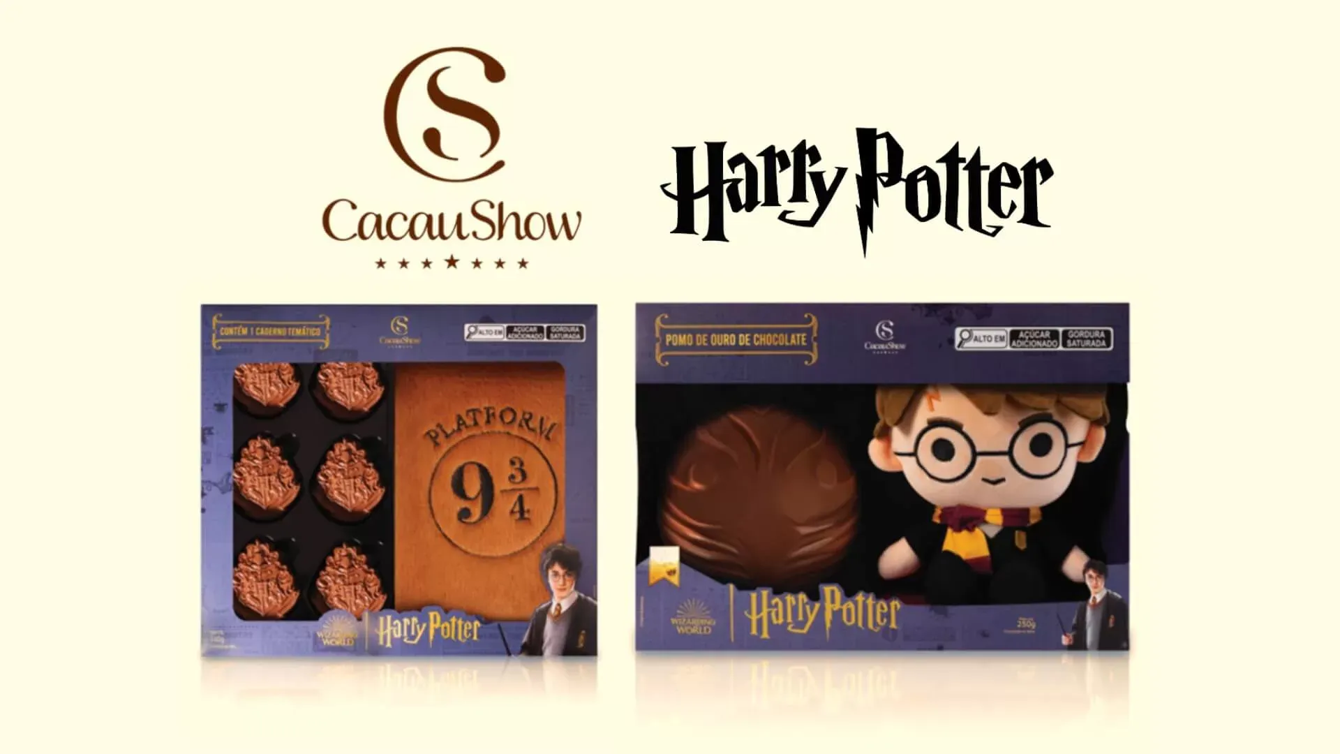 Páscoa mágica: Cacau Show apresenta novos produtos de Harry Potter