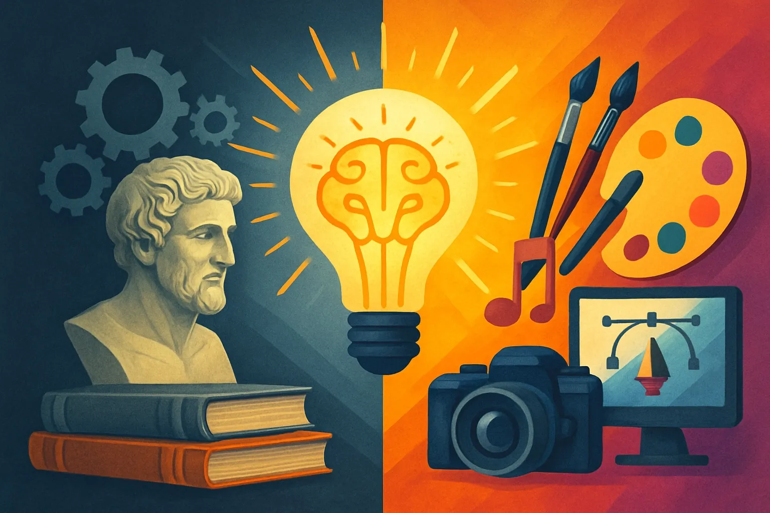 Penso, logo crio! A Filosofia e a Indústria Criativa