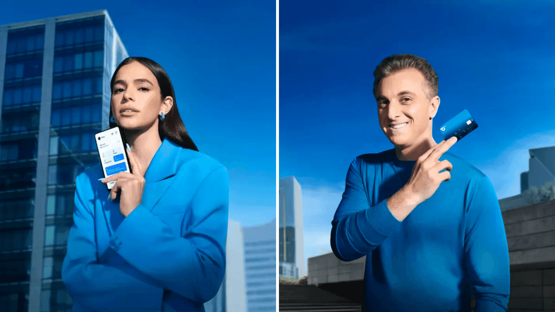 Com IA, Bruna Marquezine e Luciano Huck estrelam nova campanha do Banco PAN