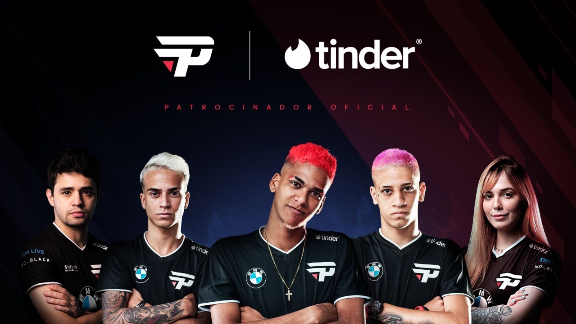 Tinder anuncia patrocínio inusitado da paiN Gaming