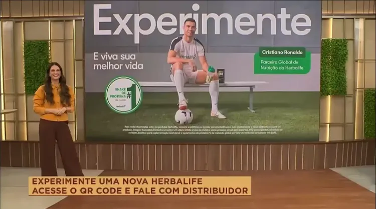 Herbalife volta à TV e ao rádio nacionais após dez anos