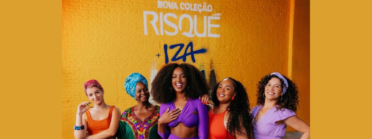 IZA explora suas raízes em filme da Risqué para nova coleção