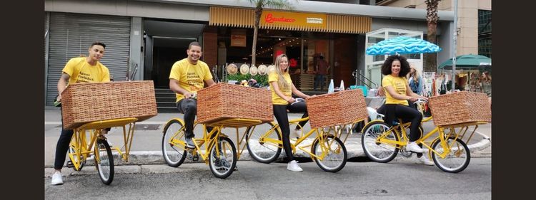 Bauducco realiza ativação que espalha aroma de pão fresquinho pela Av. Paulista
