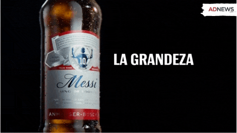 Parceria Budweiser e Messi inspiram fãs a nunca desistirem