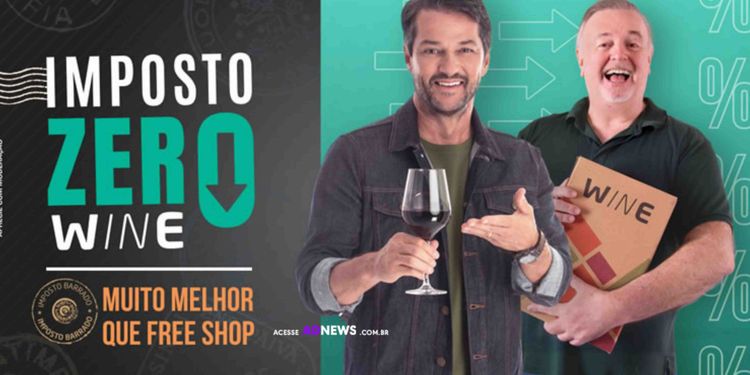 Wine vai zerar os impostos em todos os rótulos do site, app e lojas físicas