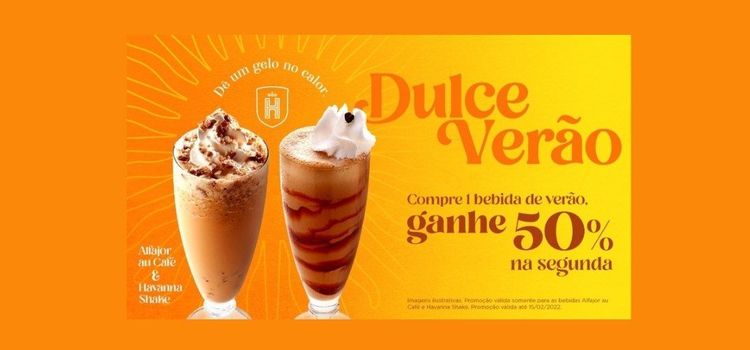Havanna lança bebidas de verão com descontos especiais