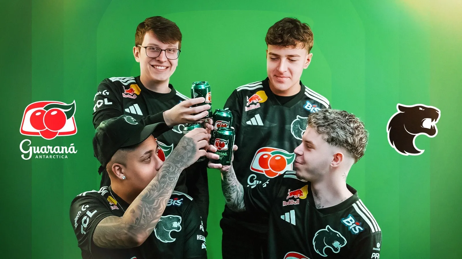 Guaraná Antarctica anuncia patrocínio máster à FURIA no Rocket League e Fortnite