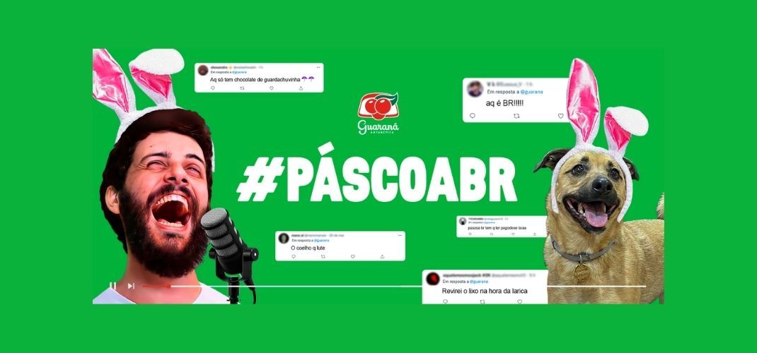 Guaraná Antarctica lança música de Páscoa cocriada com Twitter