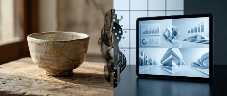 wabi-sabi e O erro que falta à inteligência artificial